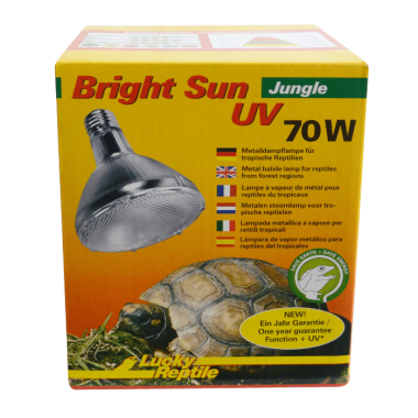 Die Bright Sun UV Jungle wurde speziell für tropische Arten entwickelt.